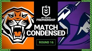 NRL Highlights | NRL 2023 | Wests Tigers v Melbourne Storm | Condensed Match, Round 16