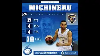 DLSIxiemeHomme - J24 : David Michineau (Levallois)