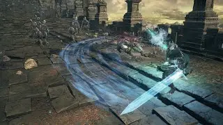 Dark Souls 3 Cinders Mod Sorcery Showcase - Soul Greatsword and Heavy Soul Greatsword