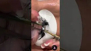 how to hand make volume lash fans