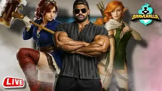 Brawlhalla LIVE 🔥 | 1v1, 2v2 & Customs | Hindi Gaming Stream | Nitttishhh Vlogs