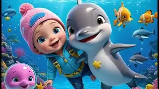 Ocean Rescue with Dolphin | Fun Rescue Nursery Rhyme for Kids | Baby Learning Song