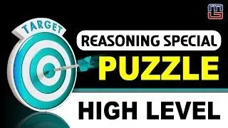 Puzzle | High Level | Reasoning | IBPS RRB CLERK MAINS 2017