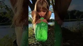 🌲🔥 Solo Survival Using Only Plastic Hacks &ndash; Is This Real?! #nature #survive #hacks