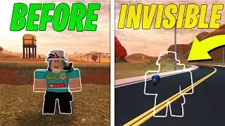 BECOME *INVISIBLE* IN JAILBREAK WITH THIS GLITCH! (Roblox)