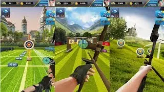 Elite Archer-Fun free target shooting archery game Android Gameplay