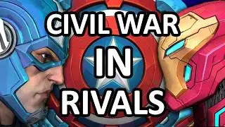 Воссоздание боя в аэропорту времен Гражданской войны в Marvel Rivals