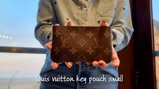 LOUIS VUITTON Key Pouch Small &bull; New Must-have SLG 丨 Roma D.C.