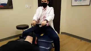 Emotional Y Strap Adjustment Left Him Speechless (Chiropractic Adjustment) White Plains, NY 10604