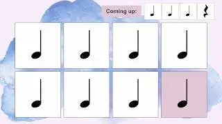 On Top of the World Rhythm Play Along