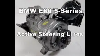 Схема системы активного рулевого управления BMW E60 550i 535i 528i 530i