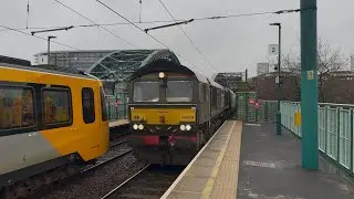 GBRf 66689 passes St Peter&rsquo;s #sunderland working 4N61 from Drax AES to Tyne Coal Terminal | 21/01/26