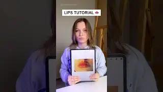 How to Draw Lips Tutorial! 👄✨ Easy Step-by-Step #art #drawing #markers