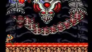 Contra III Gameplay Final Stage + Boss + Ending
