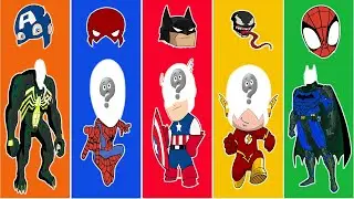 Wolverine, Spider-Man, Batman, and Iron Man &mdash; Icons of Power Compared | Superhero Animation 🦸⚡