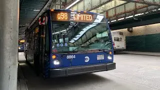 Flushing Bound 2022 Novabus LFS 8864 Q98 Limited Bus From Ridgewood To Flushing
