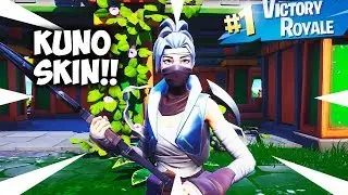 New KUNO Skin Gameplay In Fortnite Battle Royale..