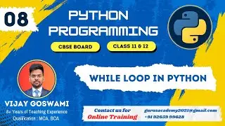 While Loop in Python | Find Factorial of a Number | Class 11 & 12 | CBSE Python Basics | #python #cs