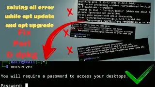 kali nethunter update and upgrade error | solve dpkg & perl