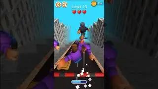 Hyper-Casual Riot Run Gameplay Demo | Unity Game Template #games #hypercasualgames #shorts