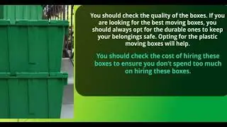 How to choose the right hire boxes for moving Sydney?