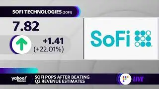 SoFi stock pops on Q2 earnings, revenue