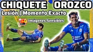 LESIÓN DEL CHIQUETE OROZCO | MOMENTO EXACTO | Tigres vs Cruz Azul | Semifinal de Vuelta #ligamx 