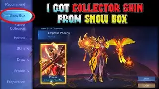 I GOT PHARSA COLLECTOR SKIN FROM THIS SNOW BOX BUG EVENT! MLBB