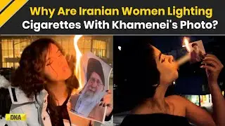 Iran Protests: Why Iranian Women Lighting Cigarettes With Khamenei's Photo Are Going Viral?