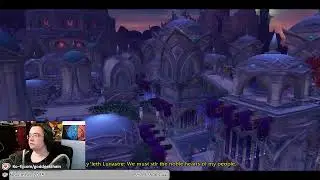 Day 400 (WoW Remix: Legion) - Ly'lyth Lunastre describes Suramar (cutscene)