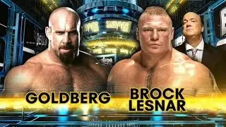 SURVIVOR SERIES 2016 PROMO GOLDBERG VS BROCK LESNAR