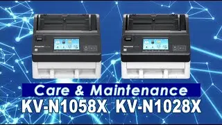 Panasonic Document Scanner KV-N1058X Cleaning Video