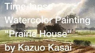 Kazuo Kasai Watercolor Painting 
