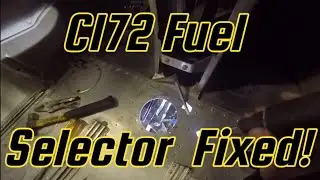 Cessna 172 Fuel Selector Repair | Replacing Failed O-Rings on a Previously Rebuilt Aircraft