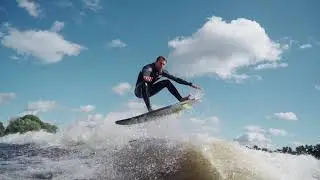 Stanislav Korolkov World Champion - wakesurf tricks. Centurion pro-rider. Best trick. Surf style