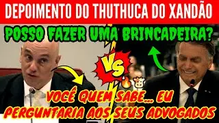 🚨 REFUTADO PONTO A PONTO! BOLSONARO VIRA THUTHUCA DO XAND&Atilde;O QUE DECLINOU SER VICE DO INELEG&Iacute;VEL