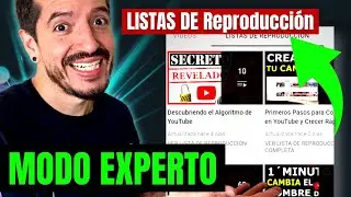 🟢​ C&oacute;mo CREAR una LISTA de REPRODUCCI&Oacute;N En YouTube [MODO EXPERTO]