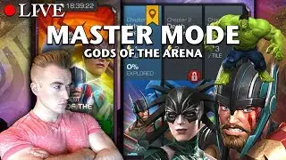 LIVE: Gods of the Arena MASTER MODE | Marvel: Contest of Champions