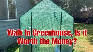 Plastic Walk-In Greenhouse From Amazon Review