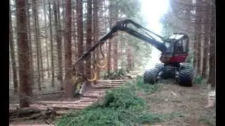 Valmet 901.3 s hlavicí JD H754 - finální nastavení