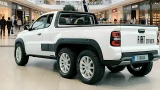Fiat Strada 6x6 2026: O FUTURO das picapes Voc&ecirc; n&atilde;o vai acreditar no que ela &eacute; capaz de fazer