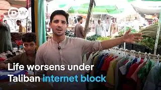 Taliban internet blackout hits women and cripples businesses in Afghanistan | DW News
