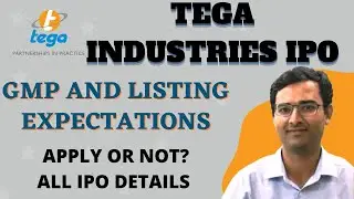 Tega industries ipo | Tega industries ipo gmp today | Tega subscription | Tega ipo review hindi
