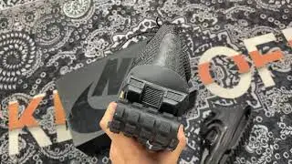 Matthew M Williams x Nike Zoom MMW 4 Triple Black For Sale