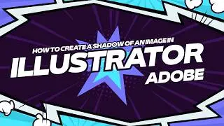 How to Create a Shadow of an Image in Adobe Illustrator | Image Trace & Pathfinder Tutorial
