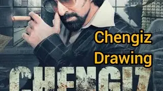 chengiz poster drawing @Grassrootent#jeet #chengiztrailer #chengizjeet #chengiz #chengizhindi