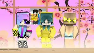 Nippon egao hyakkei #minecraft #template #prisma3d #ujicraft