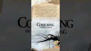 Disturbing Real Events That Happened During The Conjuring 😱