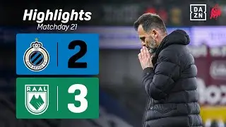 RAAL La Louvière maakt een geweldige comeback tegen Club Brugge! 🤯⚡️ #CLURAL