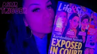 ASMR MAGAZINE TRIGGERS 💕PAPER RIPPING, PAPER TEARING, PAPER SOUNDS NO TALKING | SHEEATSASMR